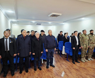 Bərdə Rayon İcra Hakimiyyətinin və Qarabağ Regional Gənclər və İdman İdarəsinin Bərdə rayonu üzrə gənclər və idman sektorunun təşkilatçılığı ilə “5 Mart - Bədən Tərbiyəsi və İdman Günü"nə həsr olunmuş tədbir keçirilmişdir