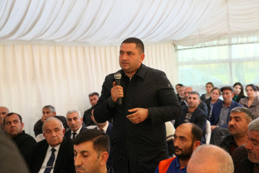 Bərdə rayon İcra Hakimiyyəti başçısının Darğalar kəndində səyyar qəbul-görüşü keçirilib