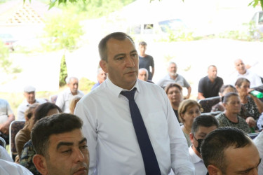 Bərdə Rayon İcra Hakimiyyəti başçısının Kürdborakı  kəndində səyyar qəbul-görüşü keçirilib