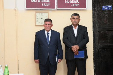 Bərdə Rayon İcra Hakimiyyəti başçısının Samuxlu kəndində səyyar qəbul-görüşü keçirilib