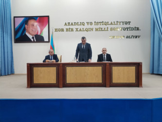 Bərdə rayonunda Barama istehsalçıları, tədarükçüləri və emal müəssisələri arasında kooperasiyanın dəstəklənməsi məqsədiylə maarifləndirici görüş keçirilib