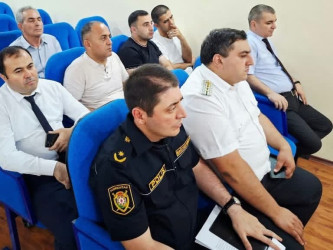 Bərdədə “Cəzaçəkmə müəssisələrindən azad edilmiş şəxslərin məşğulluğunun təmin olunması və cəmiyyətə reinteqrasiyası” mövzusunda tədbir keçirilmişdir