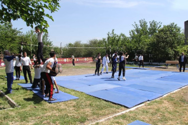 Bu gün Bərdə Dövlət İdarəetmə və Texnologiya kollecində "Heydər Əliyev İli" ilə bağlı "İdman yarışı" keçirilmişdir