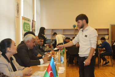 Bərdə Dövlət Peşə Təhsil Mərkəzində “Konstitusiya və Suverenlik İli” çərçivəsində “Nə? Harada? Nə zaman?” intellektual bilik yarışı keçirilib.