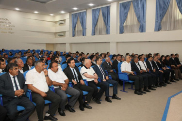 Bərdədə korrupsiyaya qarşı mübarizə sahəsində maarifləndirici tədbir keçirilmişdir