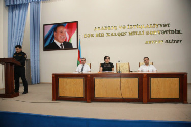 Bərdədə korrupsiyaya qarşı mübarizə sahəsində maarifləndirici tədbir keçirilmişdir