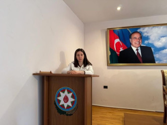 Bərdə Rayon İcra Hakimiyyəti yanında Ailə, Qadın və Uşaq Problemləri üzrə Komissiyanın təşkilatçılığı ilə “Narkomaniyaya qarşı mübarizə” mövzusunda geniş maarifləndirici tədbir keçirildi