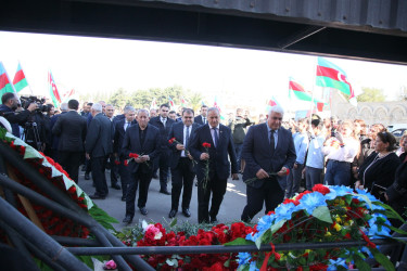 Bərdə rayonunda terror qurbanlarının xatirəsi yad edilib.