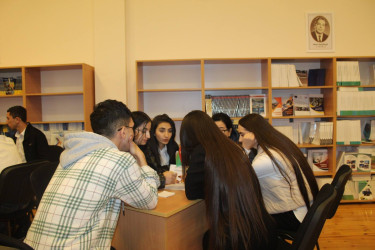 Bərdə Dövlət Peşə Təhsil Mərkəzində “Konstitusiya və Suverenlik İli” çərçivəsində “Nə? Harada? Nə zaman?” intellektual bilik yarışı keçirilib.