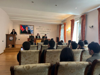 Mayın 7-də Bərdə rayon Heydər Əliyev Mərkəzində Ümummilli Lider Heydər Əliyevin anadan olmasının 103-cü ildönümü münasibətilə “Dünya siyasi elitasının ən uca zirvəsi – Heydər Əliyev” mövzusunda tədbir keçirilmişdir
