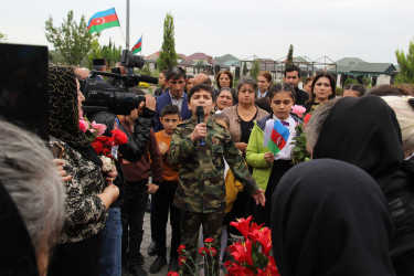 Bərdədə Vətən müharibəsi şəhidlərinin ikinci ildönümü mərasimi keçirilib