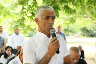 Bərdə Rayon İcra Hakimiyyəti başçısının Kürdborakı  kəndində səyyar qəbul-görüşü keçirilib