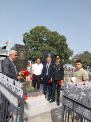 44 günlük Vətən müharibəsi şəhidlərinin ikinci ildönümü keçirilmişdir