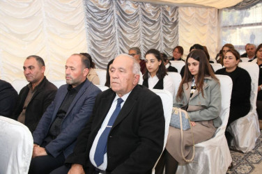 Bərdə rayon İcra Hakimiyyəti başçısının Dəymədağıldı kəndində səyyar qəbul-görüşü keçirilib