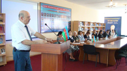 14.07.2025-ci il tarixində Qarabağ Regional Mədəniyyət İdarəsinin tabeliyində olan Bərdə rayon MKS-nin 2 nömrəli şəhər kitabxana filialının təşkilatçılığı ilə Səməd Vurğun adına Mərkəzi kitabxananın uşaq şöbəsinin oxu zalında Azərbaycan Respublikasında 2025-ci ilin “Konstitusiya və Suverenlik İli” elan edilməsi haqqında Azərbaycan Respublikası Prezidentinin Sərəncamı çərçivəsində Ümummilli Lider Heydər Əliyevin ilk dəfə siyasi hakimiyyətə gəlməsinin 56-cı il dönümü münasibətilə “Azərbaycanın ink