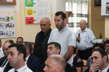 Bərdə Rayon İcra Hakimiyyəti başçısının Samuxlu kəndində səyyar qəbul-görüşü keçirilib