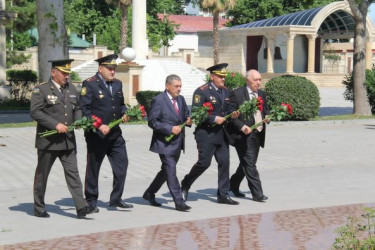 Bərdədə Azərbaycan Polisinin yaradılmasının 105-ci ildönümünü ilə əlaqədar tədbir keçirilmişdir