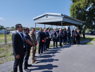 Bu gün Bərdənin Lək kəndindən olan şəhid Abışov Asif Əlövsət  oğlunun  doğum günü qeyd olunmuşdur