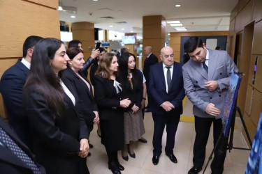 DOST İnklüziv İnkişaf və Yaradıcılıq Mərkəzinin Qarabağ “DOST Evi” şöbəsi və Bərdə regional “ASAN xidmət” mərkəzinin birgə təşkilatçılığı, eləcə də Bərdə Rayon İcra Hakimiyyətinin iştirakı ilə “Hər kəs üçün sənət” adlı sərgi keçirilib