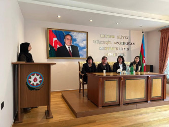 4 noyabr 2025-ci il tarixində Qarabağ Regional Mədəniyyət İdarəsi Bərdə rayon Heydər Əliyev Mərkəzində “Konstitusiya və Suverenlik İli” çərçivəsində 8 Noyabr – Zəfər Gününə həsr olunmuş “Şanlı Zəfər tariximiz” adlı tədbir keçirilib.