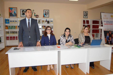 Bərdədə gənclər üçün maarifləndirici tədbir keçirilib.
