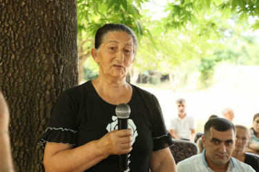 Bərdə Rayon İcra Hakimiyyəti başçısının Kürdborakı  kəndində səyyar qəbul-görüşü keçirilib