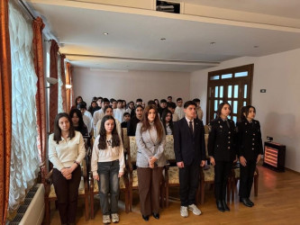 Bərdə Rayon İcra Hakimiyyəti yanında Ailə, Qadın və Uşaq Problemləri üzrə Komissiyanın təşkilatçılığı ilə “Narkomaniyaya qarşı mübarizə” mövzusunda geniş maarifləndirici tədbir keçirildi