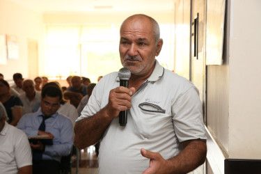Bərdə rayon İcra Hakimiyyəti başçısının Bala Qacar kəndində səyyar qəbul-görüşü keçirilib