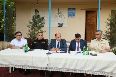 Bərdə rayon İcra Hakimiyyəti başçısının Arabaçılar kəndində səyyar qəbul-görüşü keçirilib