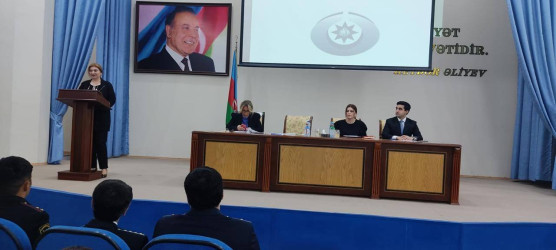 Bərdə rayonunda Azərbaycan Respublikasının İnsan Hüquqları üzrə Müvəkkili (Ombudsman) Aparatının “İnformasiya əldə etmək haqqında” Azərbaycan Respublikasının Qanununun təbliği ilə bağlı hüquqi maarifləndirmə tədbiri təşkil edilib