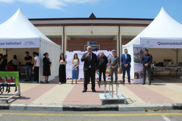 “Azərbaycan Respublikasının işğaldan azad edilmiş ərazilərinə Böyük Qayıdışa dair I Dövlət Proqramı” çərçivəsində məcburi köçkünlərin qısamüddətli təlimlərə cəlb edilməsi məqsədilə təbliğat və təşviqat işləri davam etdirilir.