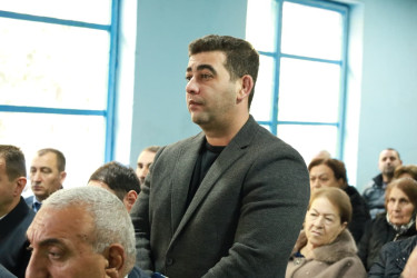 Bərdə Rayon İcra Hakimiyyəti başçısının Tumaslı kəndində səyyar qəbul-görüşü keçirilib