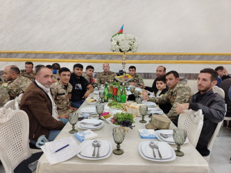 Bərdədə 8 Noyabr- Zəfər Günü münasibətilə Ağsaqqallar Şurası tədbir keçirib.