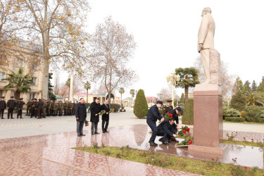 Bərdə rayonunda Fövqəladə Hallar Nazirliyi işçilərinin peşə bayramı günü qeyd olunub