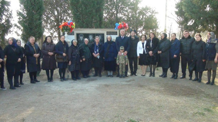 Bərdədə I Qarabağ müharibəsi zamanı itkin düşərək şəhid olan Şirinov Fariz Həsi oğlunun və Rüstəmov Pənah Qanboy oğlunun anım tədbiri keçirilib