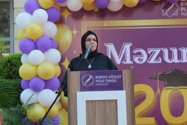 Bərdə Dövlət Peşə Təhsil Mərkəzində "Məzun Günü" keçirilib
