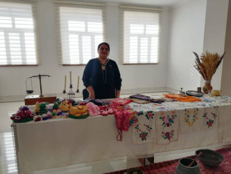 Bərdə rayon Mədəniyyət Mərkəzində  əl işlərindən və  qədim əşyalardan ibarət sərgi təşkil edilib