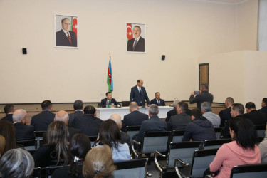 Bərdə rayon İcra Hakimiyyəti başçısının Qazıqurdalı kəndində səyyar qəbul-görüşü keçirilib