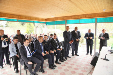 Bərdə rayon İcra Hakimiyyəti başçısının Qaradəmirçi kəndində səyyar qəbul-görüşü keçirilib.