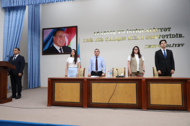 Bərdədə “Vətəndaş hüquqları və dövlət xidmətləri” mövzusunda maarifləndirici tədbir keçirilib