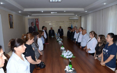 YAP Bərdə rayon təşkilatı "Konstitusiya və Suverenlik İli" çərçivəsində "Ölkəmizdə tərəqqinin başlanğıcı -56" adlı tədbir keçirib.