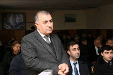Bərdə Rayon İcra Hakimiyyəti başçısının Vəliuşağı kəndində səyyar qəbul-görüşü keçirilib