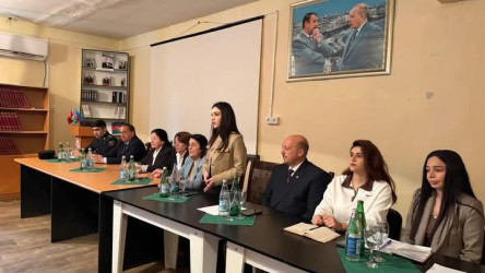 Bərdədə “Sağlam nəsil naminə qohum nikahlarına yox deyək” mövzusunda maarifləndirici tədbir keçirildi