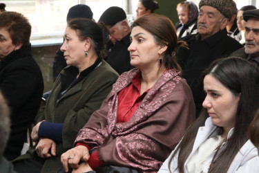 Bərdə rayon İcra Hakimiyyəti başçısının Xəsili kəndində səyyar qəbul-görüşü keçirilib