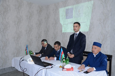 Bərdə Rayon İcra Hakimiyyəti, Dini Qurumlarla İş üzrə Dövlət Komitəsinin (DQİDK) Yevlax regional bölməsi və Bərdə rayonu Lənbəran kənd “Hacı Həmid” məscidi dini icmasının birgə təşkilatçılığı ilə Bərdə rayonu Lənbəran kəndi “Hacı Həmid” məscidində “Uşaq hüquqları aylığı çərçivəsində: “Cəmiyyətin və dini icmaların uşaq hüquqlarının müdafiəsində iştirakı” adlı mövzuda seminar keçirilib.