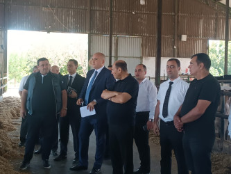 Bərdədə kənd təsərrüfatının inkişafı ilə bağlı görülən işlər və qarşıda duran hədəflər müzakirə olunub