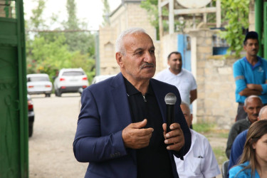 Bərdə rayon İcra Hakimiyyəti başçısının Mirasəfli kəndində səyyar qəbul-görüşü keçirilib
