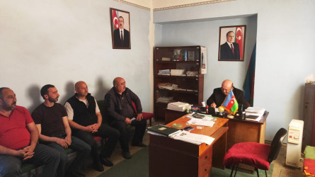 Bərdə RİH-in inzibati ərazi dairəsi üzrə nümayəndəliklərində vətəndaşların qəbulu keçirilmişdir.