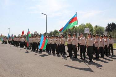 "Şahin” hərbi-idman oyunlarının Qarabağ zona mərhələsində Bərdə rayonunu təmsil edən Y.Kərimov adına Yeni Daşkənd kənd tam orta məktəbin komandası birinci yeri tutaraq final mərhələsinə vəsiqə qazanmışdır.