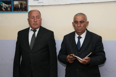 Bərdə rayon İcra Hakimiyyəti başçısının Cumalar kəndində səyyar qəbul-görüşü keçirilib